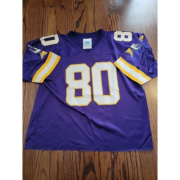 Adidas Chris Carter Minnesota Vikings NFL Football Jersey Youth Large 14-16 - Picture 2 of 9